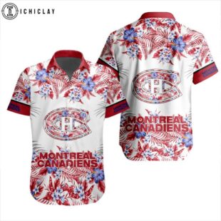 NHL Montreal Canadiens Tropical Hawaiian Shirts For Fans