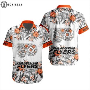 NHL Philadelphia Flyers Tropical Hawaiian Shirts For Fans