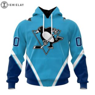 NHL Pittsburgh Penguins Reverse Retro 3D Shirt