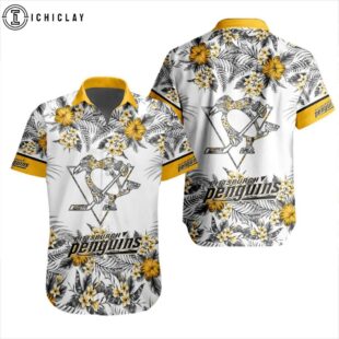 NHL Pittsburgh Penguins Tropical Hawaiian Shirts For Fans