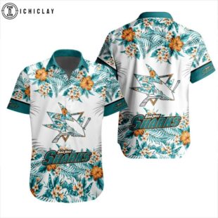 NHL San Jose Sharks Tropical Hawaiian Shirts For Fans