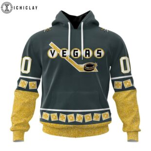 NHL Vegas Golden Knights Reverse Retro 3D Shirt