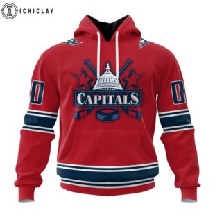 NHL Washington Capitals Reverse Retro 3D Shirt