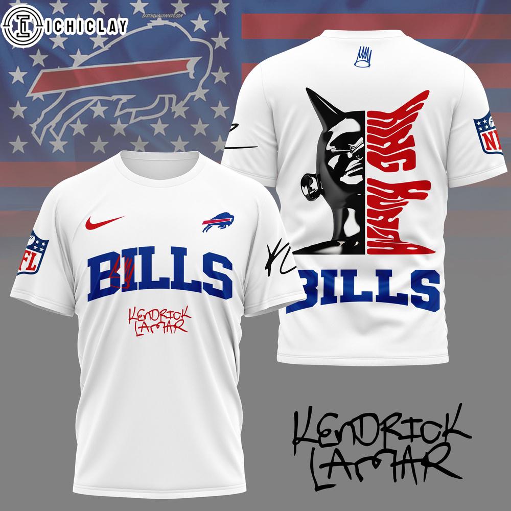 Buffalo Bills NFL Kendrick Lamar Fan 3D Shirt Buffalo Bills NFL Kendrick Lamar Fan 3D Shirt