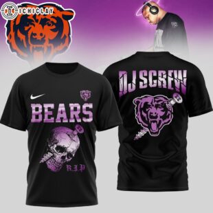 Chicago Bears NFL DJ Screw 3D Shirt For Fans