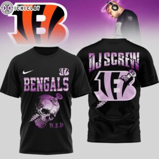 Cincinnati Bengals NFL DJ Screw 3D Shirt For Fans