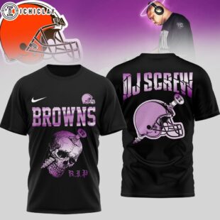 Cleveland Browns NFL DJ Screw 3D Shirt For Fans