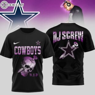 Dallas Cowboys NFL DJ Screw 3D Shirt For Fans