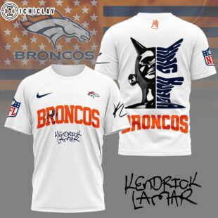 Denver Broncos NFL Kendrick Lamar Fan 3D Shirt