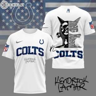 Indianapolis Colts NFL Kendrick Lamar Fan 3D Shirt