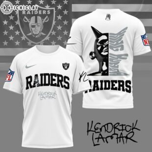Las Vegas Raiders NFL Kendrick Lamar Fan 3D Shirt