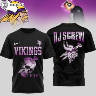 Minnesota Vikings NFL DJ Screw 3D Shirt For Fans