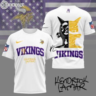 Minnesota Vikings NFL Kendrick Lamar Fan 3D Shirt