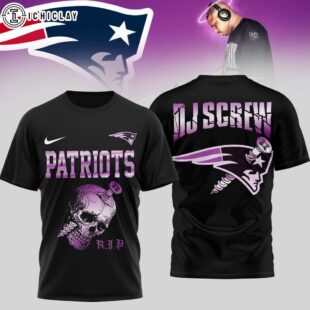 New England Patriots NFL DJ Screw 3D Shirt For Fans