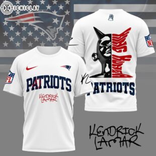 New England Patriots NFL Kendrick Lamar Fan 3D Shirt
