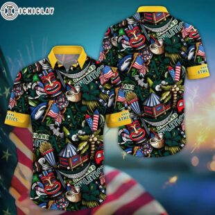 Oakland Athletics Carnival Spirit Summer Hawaiian Shirt