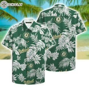Oakland Athletics Tropical Paradise Summer Hawaiian Shirt