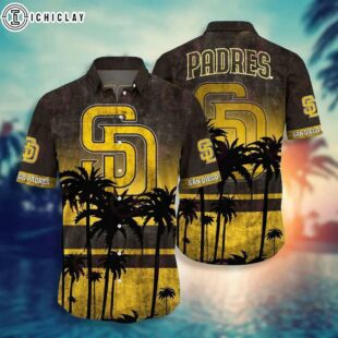 San Diego Padres Sunset Vibes Summer Hawaiian Shirt