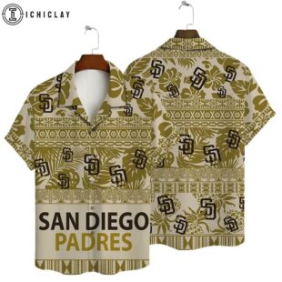 San Diego Padres Tribal Breeze Summer Hawaiian Shirt