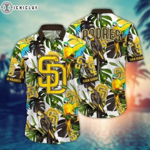 San Diego Padres Tropical Spirit Summer Hawaiian Shirt