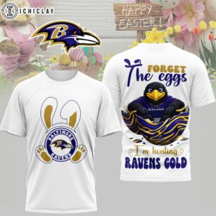 Baltimore Ravens NFL Easter Pride 3D Shirt For Fans