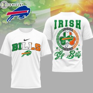 Buffalo Bills NFL Irish Fan 3D Shirt For Fans