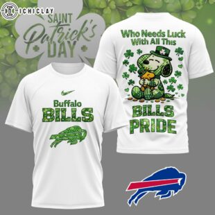 Buffalo Bills NFL Patrick Day Lucky 3D Shirt For Fans