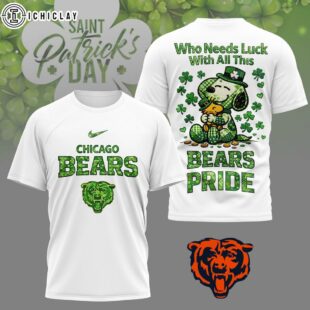 Chicago Bears NFL Patrick Day Lucky 3D Shirt For Fans