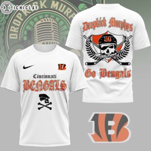 Cincinnati Bengals NFL Dropkick Murphys 3D T-Shirt For Fans