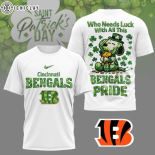 Cincinnati Bengals NFL Patrick Day Lucky 3D Shirt For Fans
