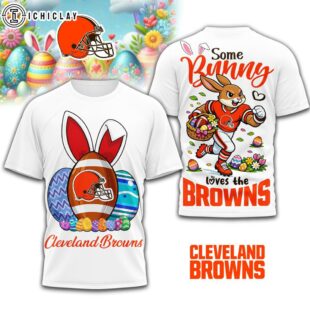 Cleveland Browns NFL Easter Day 3D Shirt For Fans