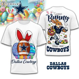 Dallas Cowboys NFL Easter Day 3D Shirt For Fans