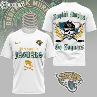 Jacksonville Jaguars NFL Dropkick Murphys 3D T-Shirt For Fans