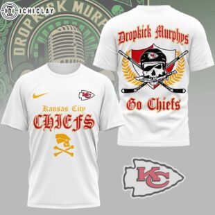 Kansas City Chiefs NFL Dropkick Murphys 3D T-Shirt For Fans