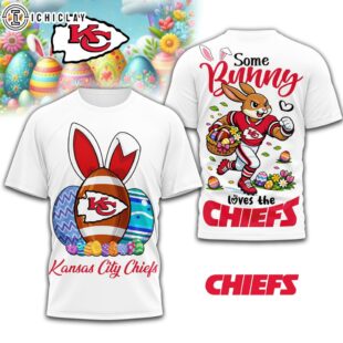 Kansas City Chiefs NFL Easter Day 3D Shirt For Fans