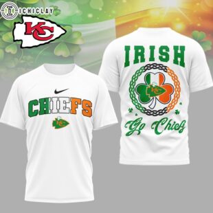 Kansas City Chiefs NFL Irish Fan 3D Shirt For Fans
