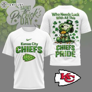 Kansas City Chiefs NFL Patrick Day Lucky 3D Shirt For Fans