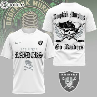 Las Vegas Raiders NFL Dropkick Murphys 3D T-Shirt For Fans