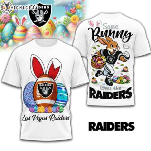 Las Vegas Raiders NFL Easter Day 3D Shirt For Fans