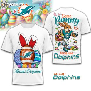 Miami Dolphins NFL Easter Day 3D Shirt For Fans
