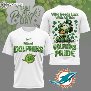 Miami Dolphins NFL Patrick Day Lucky 3D Shirt For Fans
