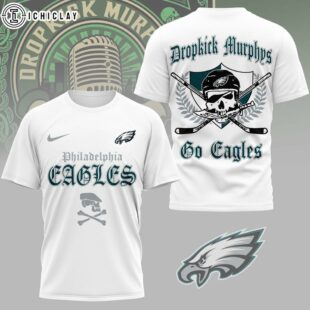 Philadelphia Eagles NFL Dropkick Murphys 3D T-Shirt For Fans