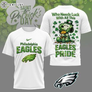 Philadelphia Eagles NFL Patrick Day Lucky 3D Shirt For Fans