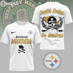 Pittsburgh Steelers NFL Dropkick Murphys 3D T-Shirt For Fans