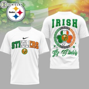 Pittsburgh Steelers NFL Irish Fan 3D Shirt For Fans