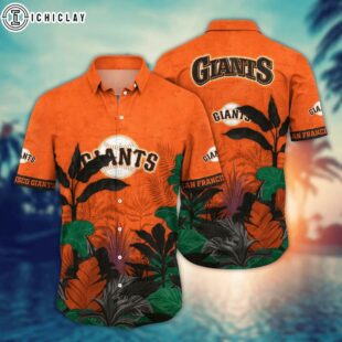 San Francisco Giants Tropical Escape Summer Hawaiian Shirt
