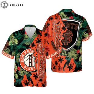 San Francisco Giants Tropical Icon Summer Hawaiian Shirt