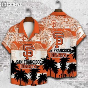 San Francisco Giants Tropical Logo Summer Hawaiian Shirt