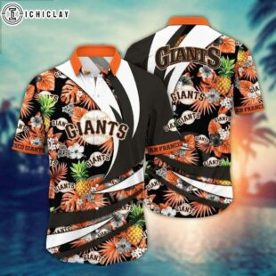 San Francisco Giants Tropical Wave Summer Hawaiian Shirt