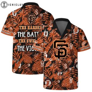 San Francisco Giants Victory Slogan Summer Hawaiian Shirt